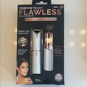 Finishing Touch Flawless Facial Hair Remover - 18K Gold Plated